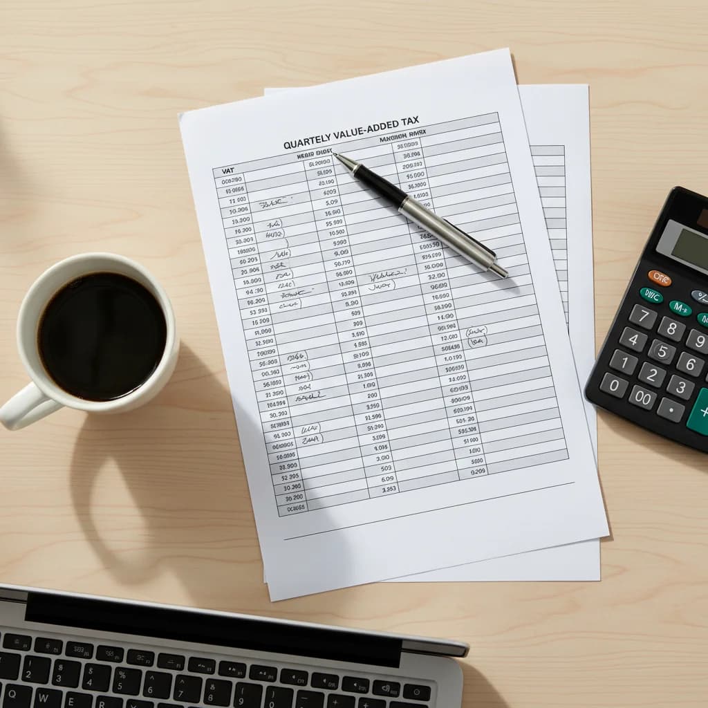 Décomptes TVA trimestriels